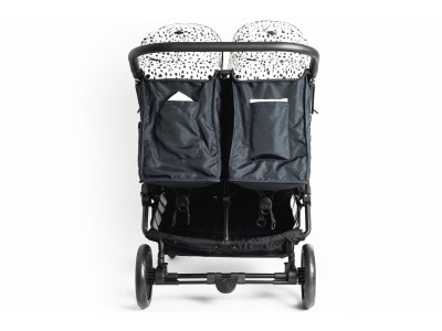 Roma Gemini Double Buggy - Dalmatian | Baby Snooze