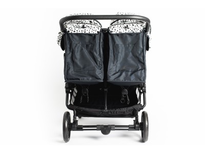 Roma Gemini Double Buggy - Dalmatian | Baby Snooze