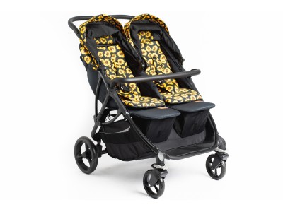 Roma Gemini Double Buggy - Sunflower | Baby Snooze