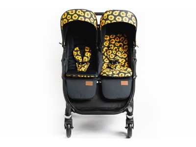 Roma Gemini Double Buggy - Sunflower | Baby Snooze