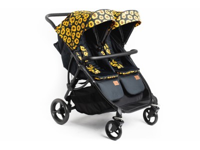Roma Gemini Double Buggy - Sunflower | Baby Snooze