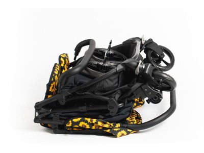 Roma Gemini Double Buggy - Sunflower | Baby Snooze