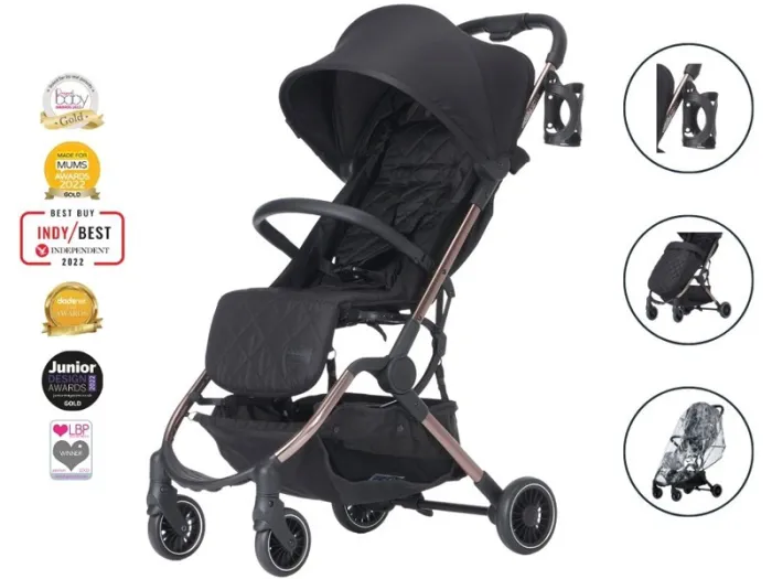 Didofy Aster 2 compact pushchair - Black