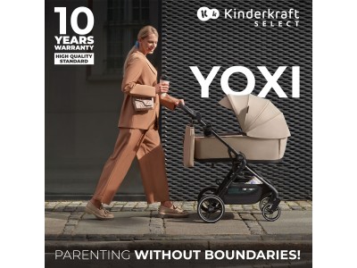 YOXI 2 in 1 pushchair - Moonlight Grey | Kinderkraft