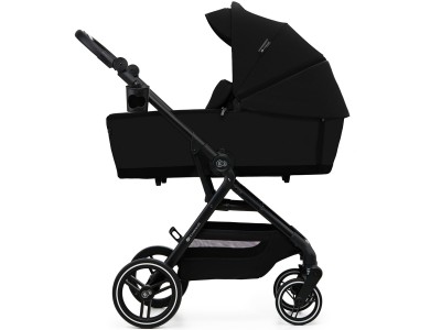 Kinderkraft YOXI 2 in 1 pushchair - Pure Black | Baby Snooze