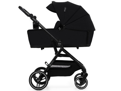 Kinderkraft YOXI 2 in 1 pushchair - Pure Black | Baby Snooze