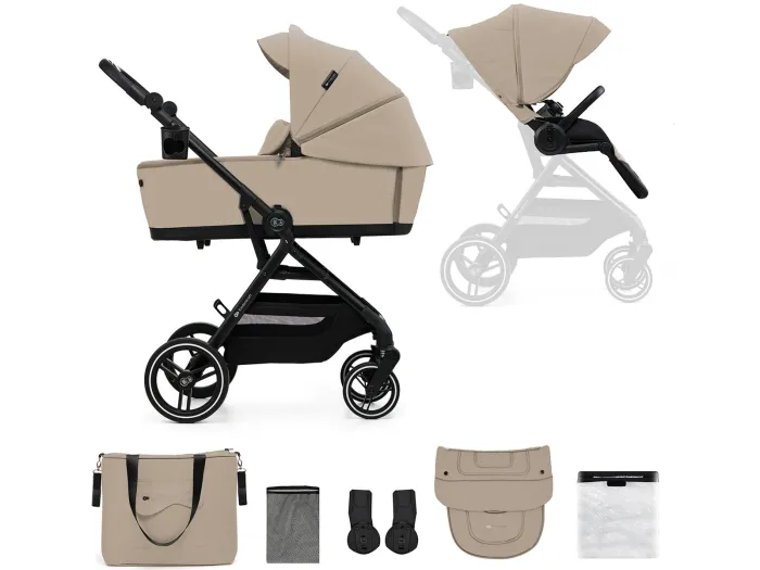 Kinderkraft YOXI 2 in 1 pushchair - Sand Beige