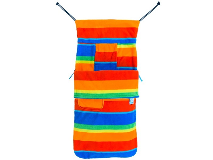 Buggysnuggle Snuggle Fleece - Rainbow Extreme | Baby Snooze