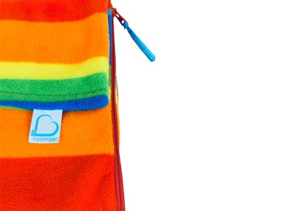 Buggysnuggle Snuggle Fleece - Rainbow Extreme | Baby Snooze