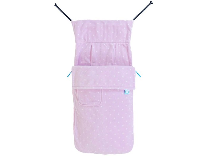 Buggysnuggle Snuggle Fleece - Dusty Dots | Baby Snooze