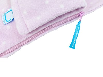 Buggysnuggle Snuggle Fleece - Dusty Dots | Baby Snooze