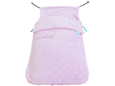 Buggysnuggle Snuggle Fleece - Dusty Dots | Baby Snooze