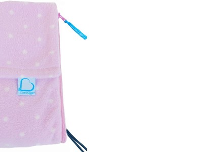 Buggysnuggle Snuggle Fleece - Dusty Dots | Baby Snooze