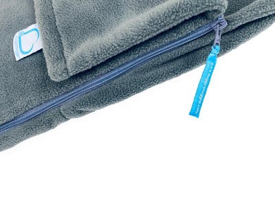 Buggysnuggle Snuggle Fleece - Just Charcoal | Baby Snooze