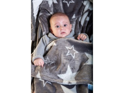 Buggysnuggle Snuggle Fur - Star Struck | Baby Snooze
