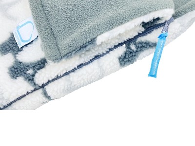 Buggysnuggle Snuggle Sherpa - Elephant Stomp | Baby Snooze