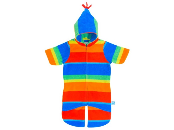 Buggysnuggle Baby Snuggle Fleece in Rainbow Extreme Colour