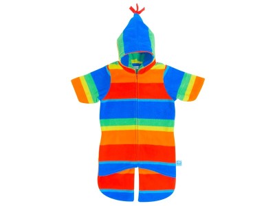 Buggysnuggle Baby Snuggle Fleece in Rainbow Extreme Colour