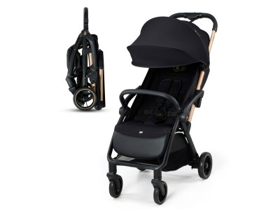 Kinderkraft Apino compact stroller - Black | Baby Snooze