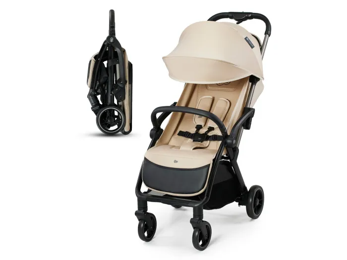 Kinderkraft Apino compact stroller - Beige | Baby Snooze