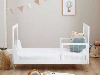 Babymore Kimi XL Acrylic Cot Bed | Baby Snooze