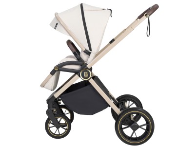 Kai Travel System Pecan with Base - Sandstone | Babymore