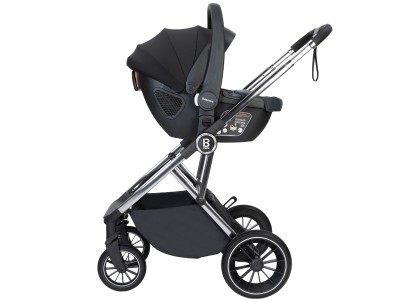 Chia Travel System Coco with Base - Pearl Grey | Babymore
