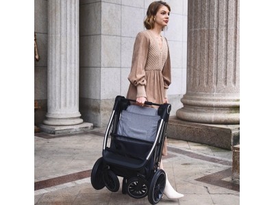 Chia Travel System Pecan with Base - Pearl Grey | Babymore
