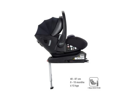 Chia Travel System Pecan with Base - Pearl Grey | Babymore