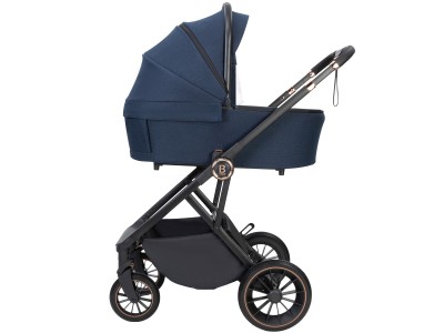 Babymore Chia Pram Pushchair - Midnight Blue | Baby Snooze