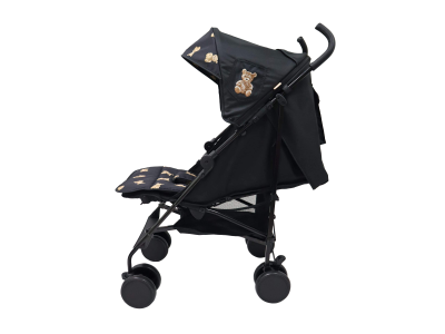 Roma Star Umbrella Buggy - Teddy Black | Baby Snooze