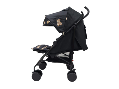 Roma Star Umbrella Buggy - Teddy Black | Baby Snooze