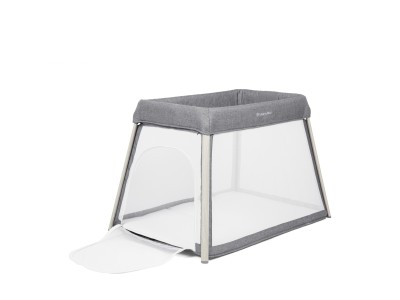 Scout 2 in 1 Travel Cot and Playpen - Ash Grey | Ickle Bubba