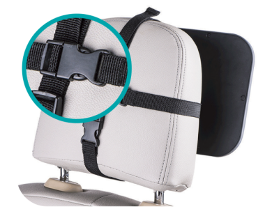 Shatterproof Baby Car Mirror – Black | Baby Snooze