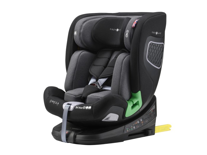 Omega i-Size 40 - 150cm Car Seat - Onyx | Cozy N Safe