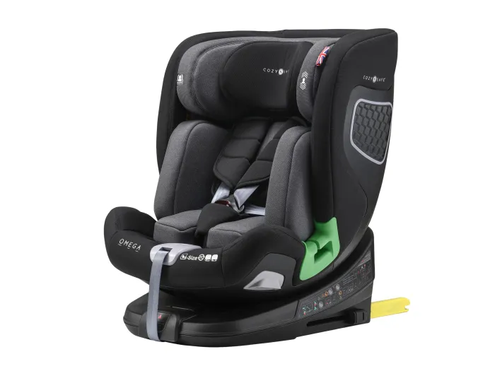 Cozy N Safe Omega i-Size 40 - 150cm Car Seat - Onyx