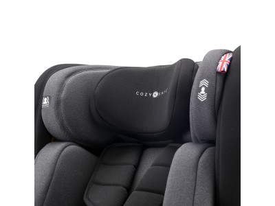 Omega i-Size 40 - 150cm Car Seat - Onyx | Cozy N Safe