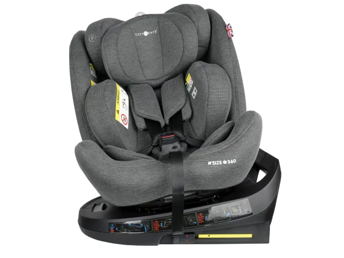 Cozy N Safe Apollo i-Size 360° 40 - 150cm Car Seat - Moon Grey