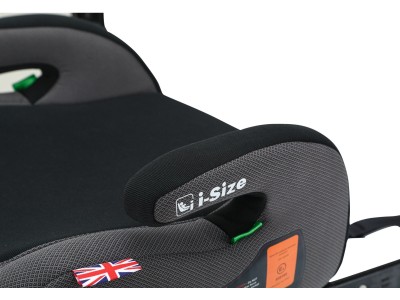 Tambu i-Size 125 - 150cm Booster - Black/Grey | Cozy N Safe