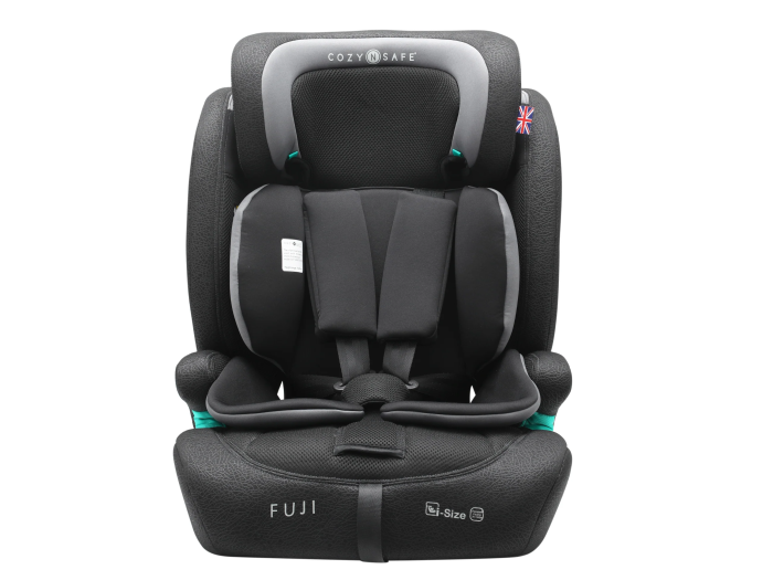 Fuji i-Size 76-150cm Car Seat - Black/Grey | Cozy N Safe