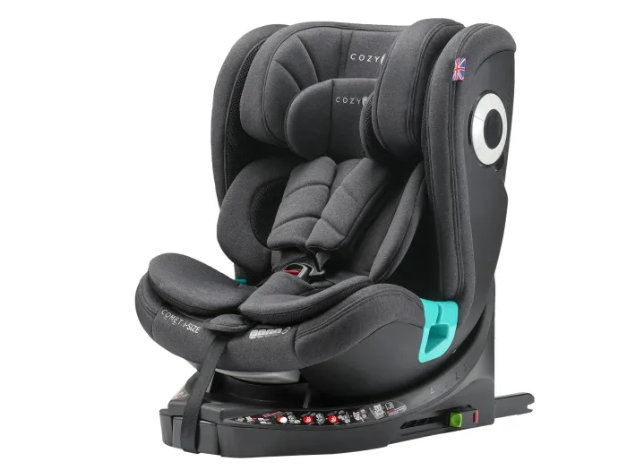 Cozy N Safe Comet i-Size 360° 40 - 150cm Car Seat - Graphite