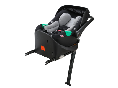 Snowdon i-Size 40-85cm Car Seat and IsoFix Base - Black/Grey