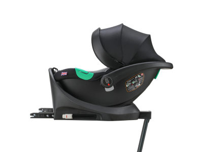 Snowdon i-Size 40-85cm Car Seat and IsoFix Base - Black/Grey