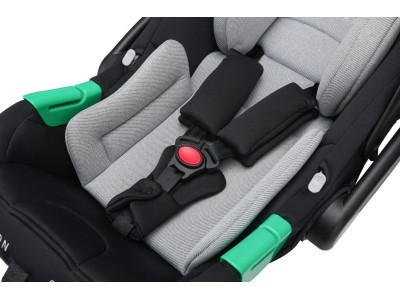 Snowdon i-Size 40-85cm Car Seat and IsoFix Base - Black/Grey