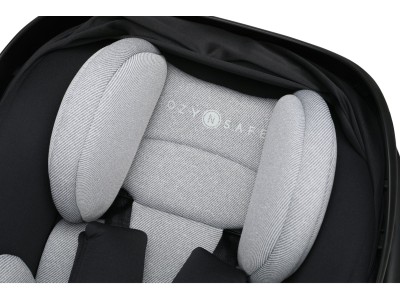 Snowdon i-Size 40-85cm Car Seat and IsoFix Base - Black/Grey