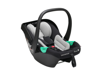 Snowdon i-Size 40-85cm Car Seat and IsoFix Base - Black/Grey