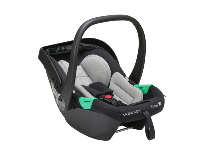 Snowdon i-Size 40-85cm Car Seat and IsoFix Base - Black/Grey