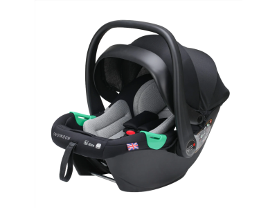 Snowdon i-Size 40-85cm Car Seat and IsoFix Base - Black/Grey