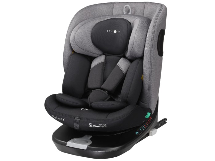 Galaxy i-Size 360° 40-150cm Car Seat - Black/Grey