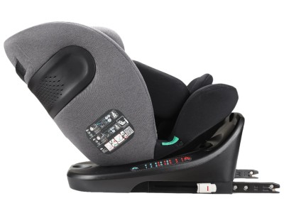 Galaxy i-Size 360° 40-150cm Car Seat - Black/Grey